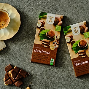 게파 유기농 헤이즐넛 밀크 초콜릿 100g (10)